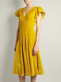 yellow-velvet-dress-13_7 Yellow velvet dress