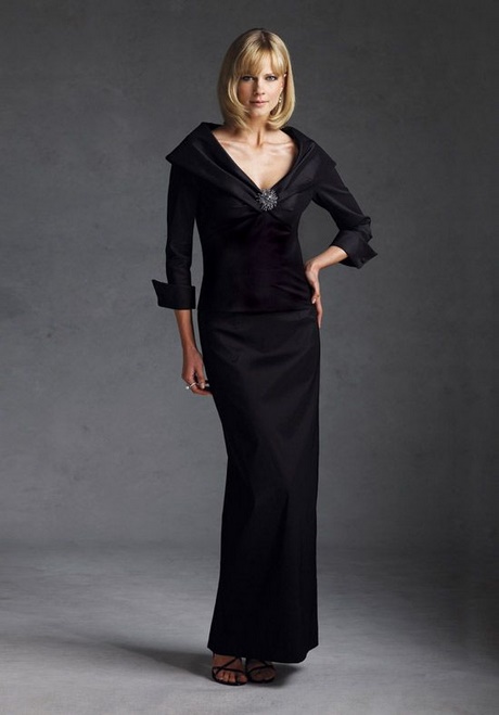 black-mother-of-the-bride-dresses-with-sleeves-62_12 Black mother of the bride dresses with sleeves