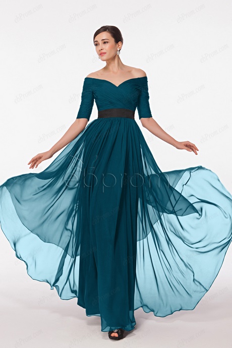 blue-dress-with-sleeves-02_14 Blue dress with sleeves