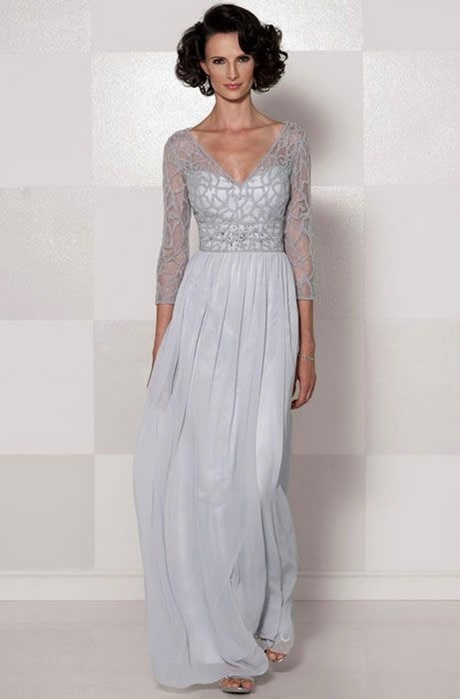 long-mother-of-the-bride-dresses-with-sleeves-31 Long mother of the bride dresses with sleeves