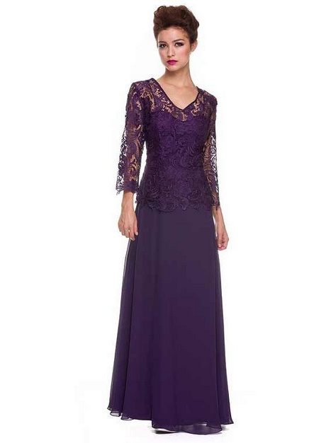 Plum mother of the bride dresses - Natalie