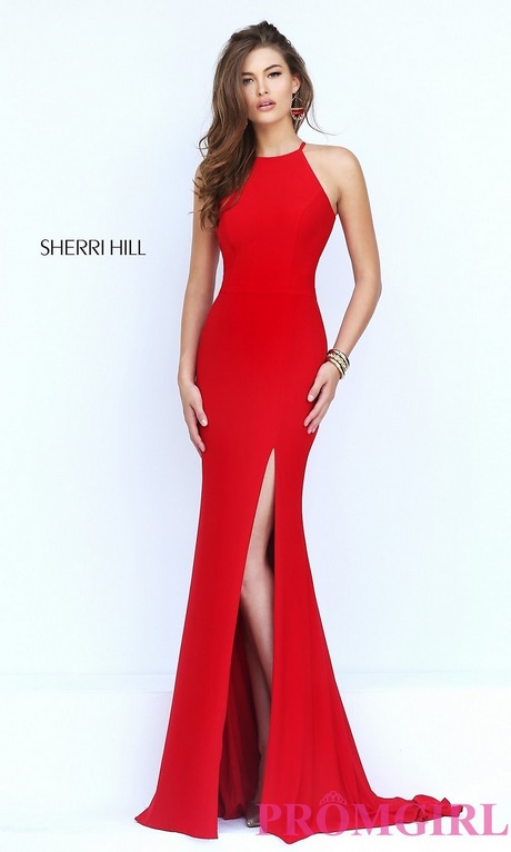 red-silk-prom-dress-13 Red silk prom dress