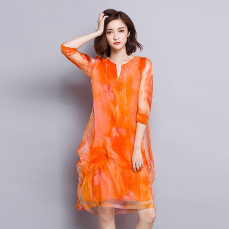 casual-orange-dress-99_13 Casual orange dress