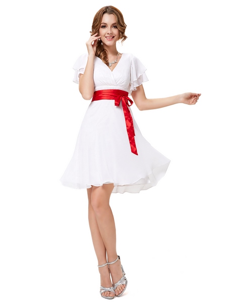red-and-white-casual-dress-68_9 Red and white casual dress