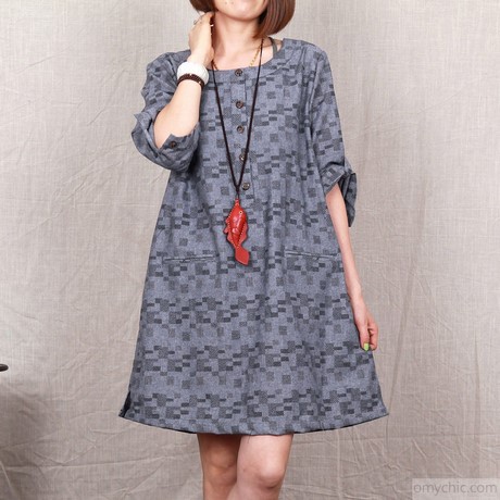 summer-cotton-dresses-with-sleeves-15_3 Summer cotton dresses with sleeves