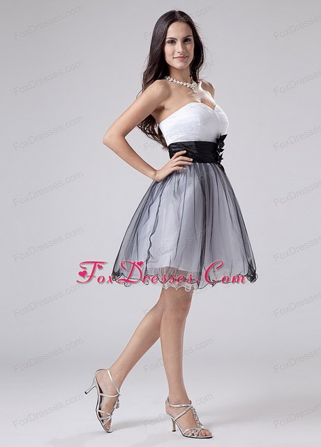 black-and-white-short-prom-dresses-23_5 Black and white short prom dresses
