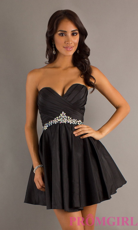 black-formal-dresses-short-14 Black formal dresses short