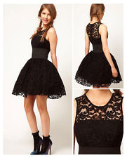 black-lace-short-prom-dress-65_8 Black lace short prom dress