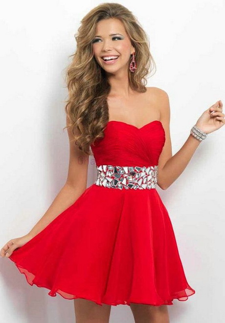 short-prom-dresses-red-52 Short prom dresses red