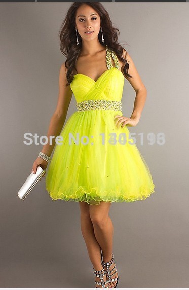 yellow-short-prom-dresses-71_12 Yellow short prom dresses