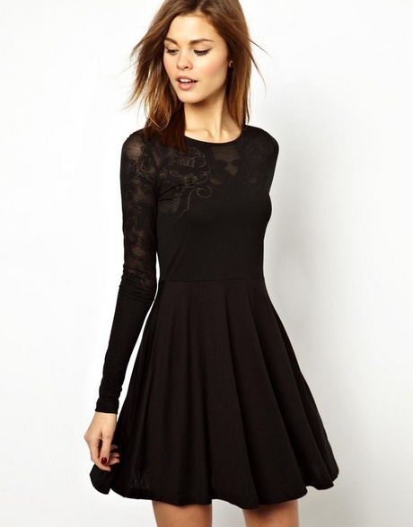 Black christmas dress - Natalie