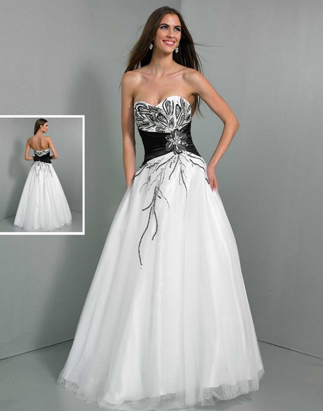black-white-prom-dress-42_14 Black white prom dress