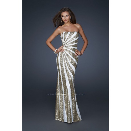 gold-and-white-striped-dress-59_17 Gold and white striped dress