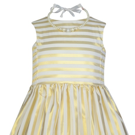 white-and-gold-striped-dress-48_4 White and gold striped dress