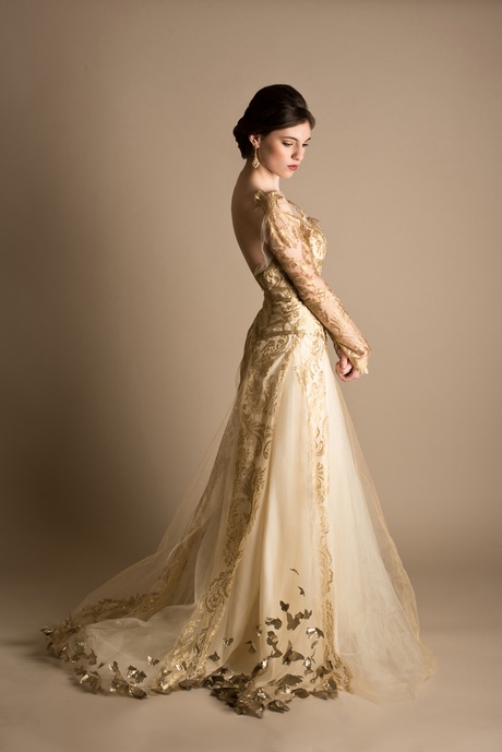 white-and-golden-gown-37_6 White and golden gown
