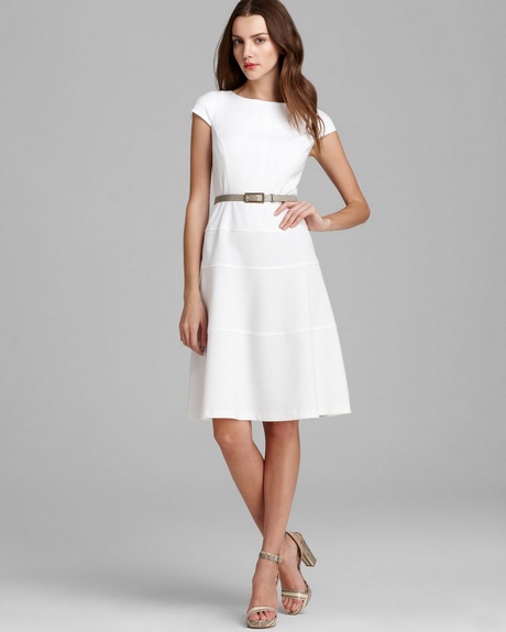 white-dress-with-cap-sleeves-25_2 White dress with cap sleeves