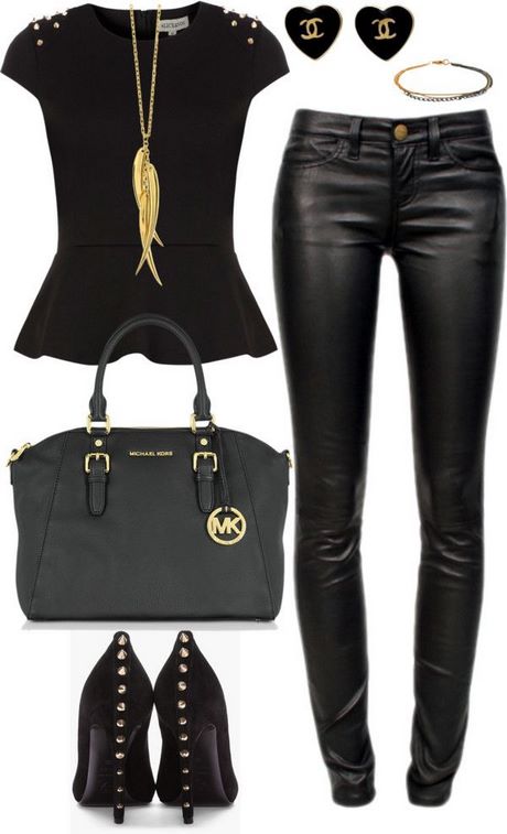 black-and-gold-casual-outfits-for-ladies-55_7 Black and gold casual outfits for ladies