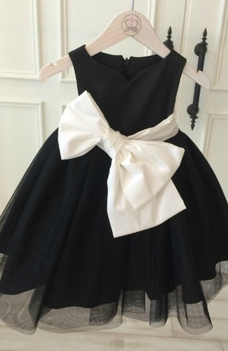 black-and-white-flower-girl-dress-45 Black and white flower girl dress