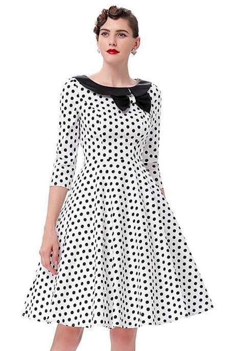 black-and-white-spotty-dress-76_15 Black and white spotty dress