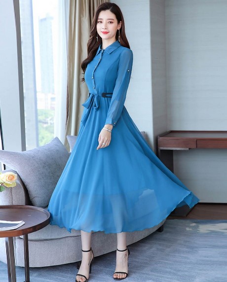 blue-dress-for-women-70_11 Blue dress for women