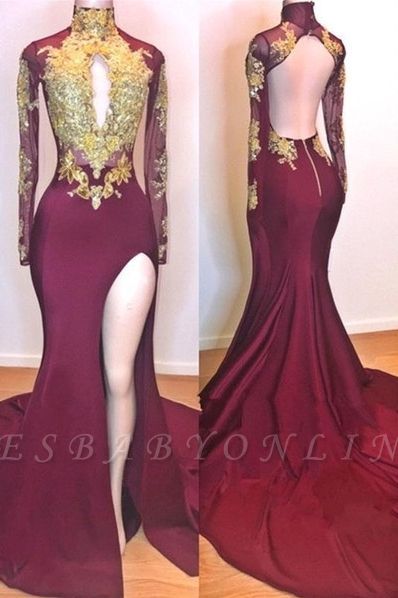 burgundy-and-gold-prom-dress-27_3 Burgundy and gold prom dress