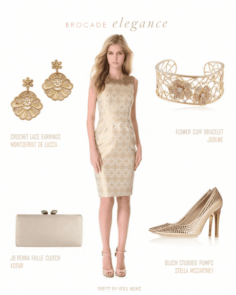 full gold outfit