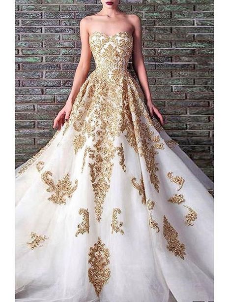 gold-wedding-dresses-2018-38_15 Gold wedding dresses 2018