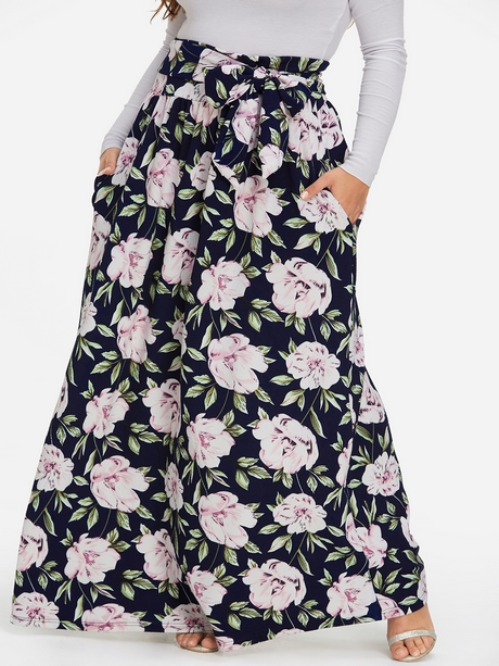 high-waisted-floral-maxi-skirt-26 High waisted floral maxi skirt
