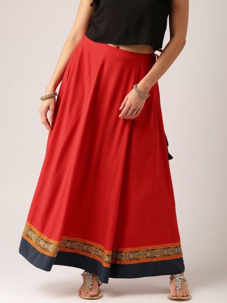 myntra tops for skirts