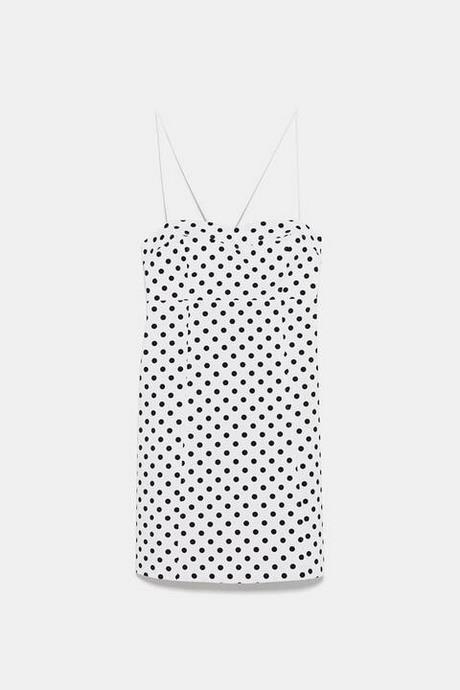 black-and-white-polka-dot-dress-zara-93_4 Black and white polka dot dress zara