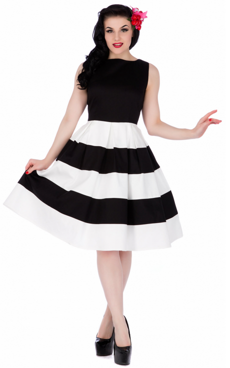 black-and-white-swing-dress-96_2 Black and white swing dress
