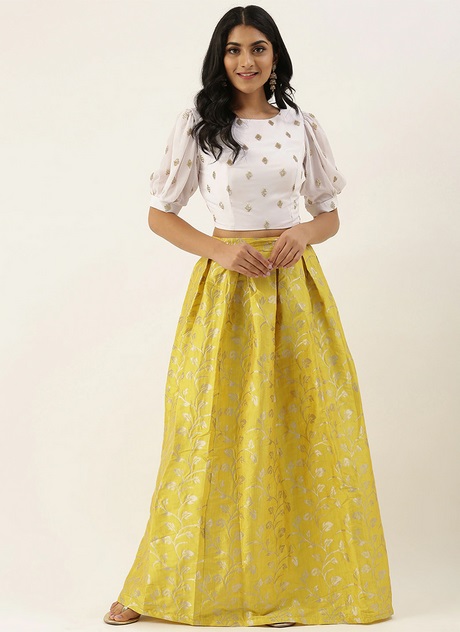 box-pleated-long-skirt-with-crop-top-32_3 Box pleated long skirt with crop top