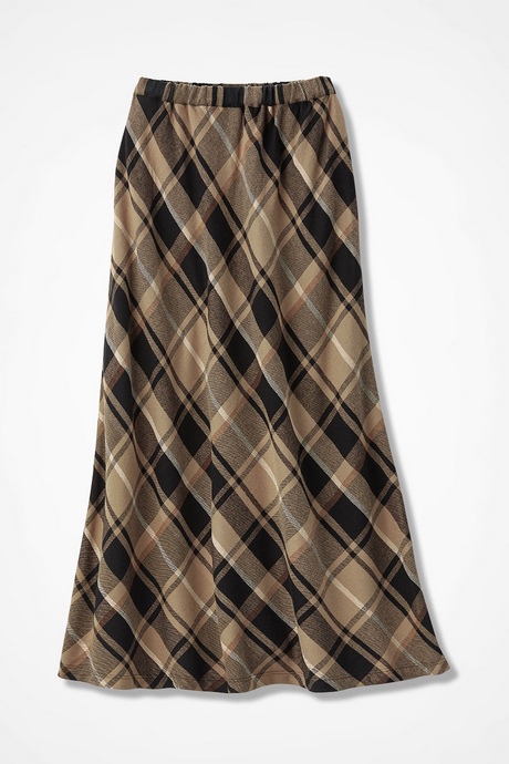 flannel-maxi-skirt-25 Flannel maxi skirt