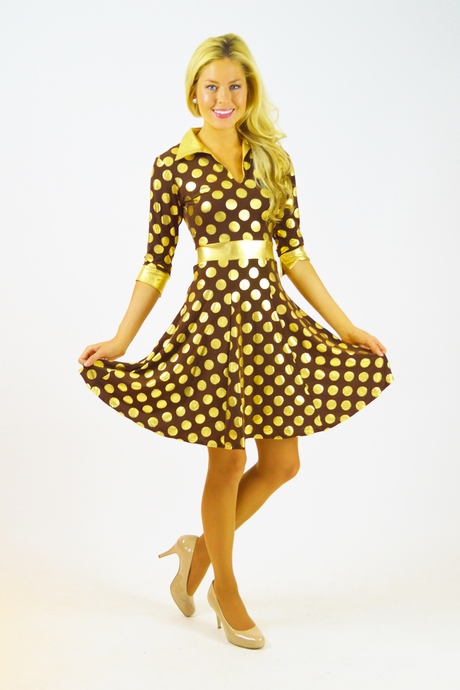 gold-polka-dot-dress-64_5 Gold polka dot dress