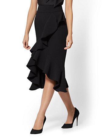 long-black-ruffle-skirt-00_10 Long black ruffle skirt