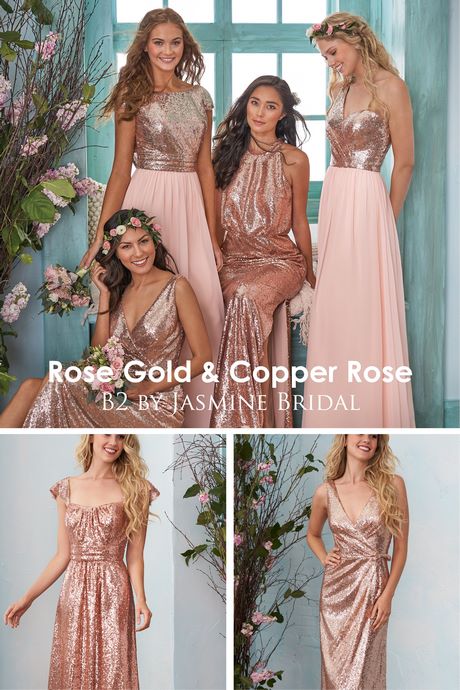 rose-gold-and-burgundy-bridesmaid-dresses-05_12 Rose gold and burgundy bridesmaid dresses