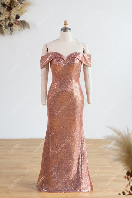 rose-gold-off-shoulder-dress-44_11 Rose gold off shoulder dress