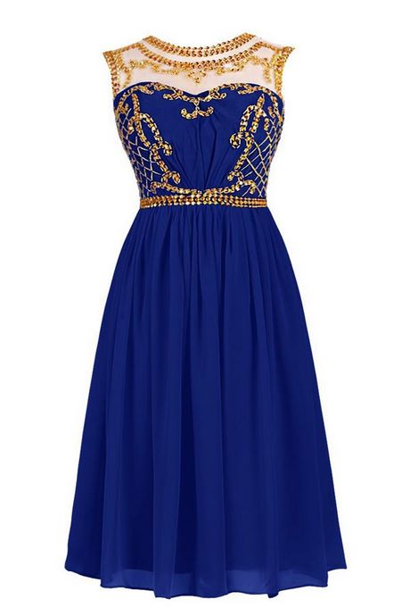 royal-blue-and-gold-dress-short-27_13 Royal blue and gold dress short