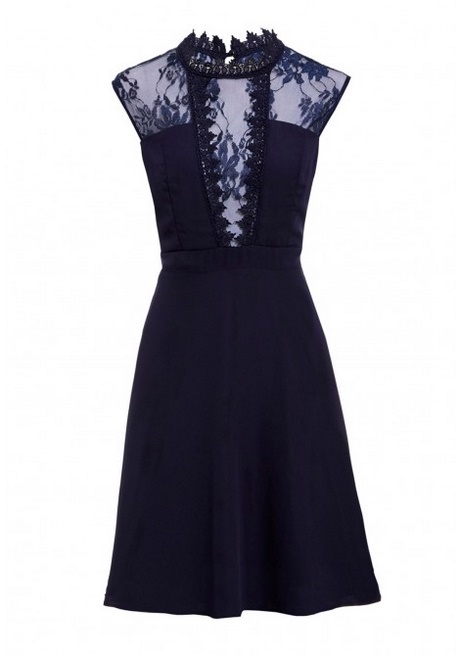 navy-lace-skater-dress-with-sleeves-75_13 Navy lace skater dress with sleeves