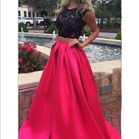black-and-red-two-piece-prom-dress-16_4 Black and red two piece prom dress