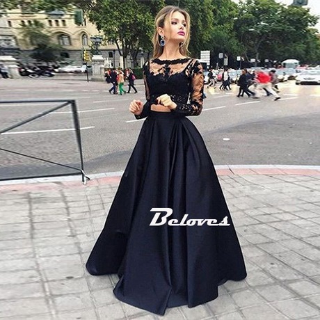 black-two-piece-prom-dress-55_2 Black two piece prom dress