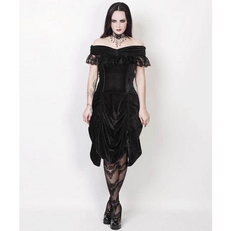 black-velvet-off-the-shoulder-dress-67_6 Black velvet off the shoulder dress
