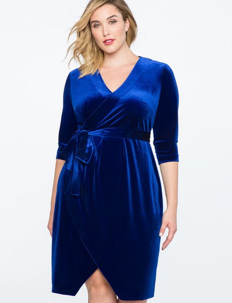 blue-velvet-wrap-dress-04 Blue velvet wrap dress