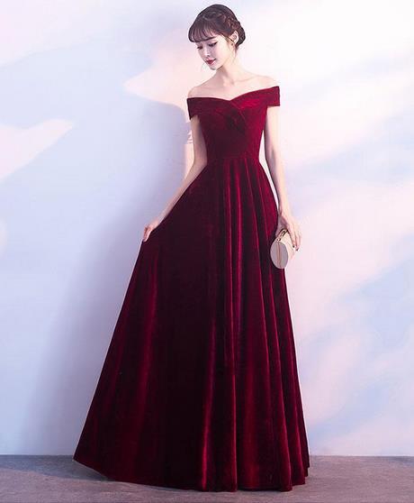 burgundy-velvet-long-dress-11_8 Burgundy velvet long dress
