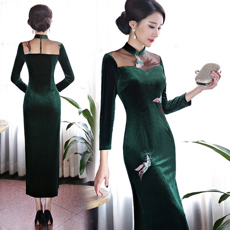 green-velvet-dress-57_6 Green velvet dress
