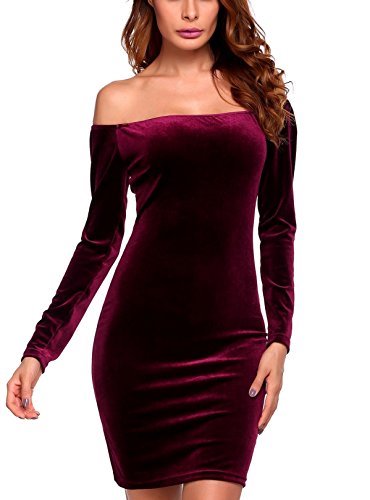 long-sleeve-burgundy-velvet-dress-52_17 Long sleeve burgundy velvet dress