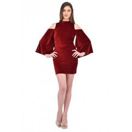red-velvet-short-dress-21_2 Red velvet short dress