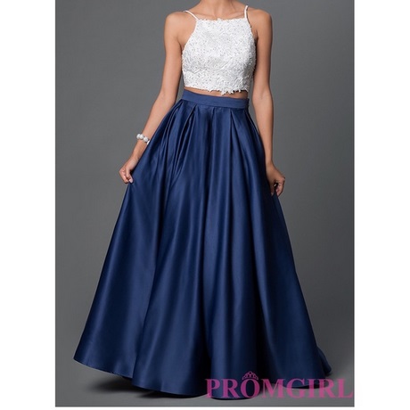 two-piece-navy-blue-prom-dress-60_4 Two piece navy blue prom dress
