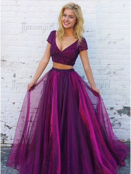 two-piece-purple-prom-dress-89_8 Two piece purple prom dress