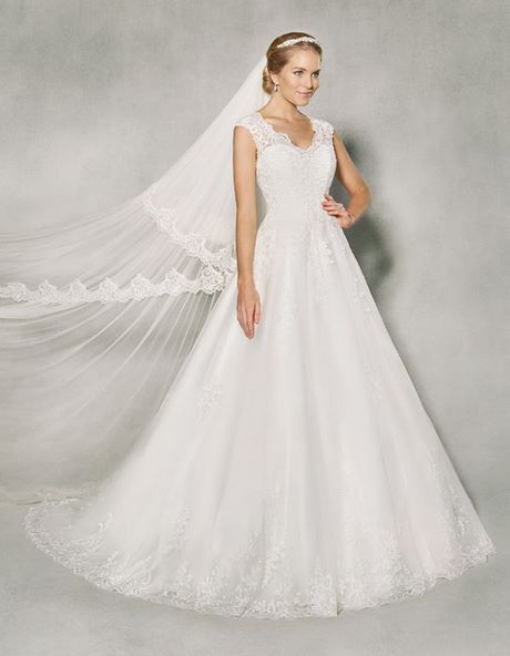 a-line-wedding-dresses-with-lace-34_14 A line wedding dresses with lace